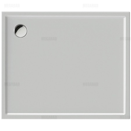 Receveur de douche rectangulaire Duravit Starck Slimline 120 x 100 cm avec surface antidérapante