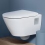 Duravit D-Neo WC sospeso Rimless, con scarico a fondo