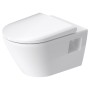 Duravit D-Neo WC sospeso Rimless, con scarico a fondo - vista dettagliata