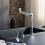 Sistema di filtraggio hansgrohe Aqittura M91 240 - vista dettagliata