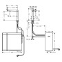 Sistema di filtraggio hansgrohe Aqittura M91 240