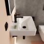 Lavabo hansgrohe Xanuia Q 500/390 con foro per rubinetto e troppo pieno, SmartClean - immagine prodotto