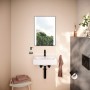 Lavabo hansgrohe Xanuia Q 500/390 con foro per rubinetto e troppo pieno, SmartClean - vista dettagliata