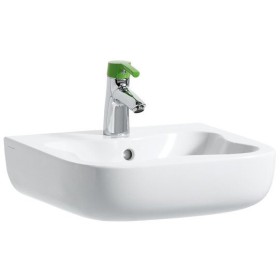 Lavabo pour enfants LAUFEN Florakids 45 cm avec trop-plein et 1 trou pour robinet