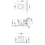 Duravit Starck 2 WC sospeso