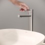 VitrA Origin Einhebel-Waschtischmischer ohne Ablaufgarnitur - technische Ansicht