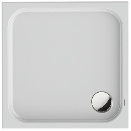 Bac à douche carré Duravit D-Code 80 x 80 cm avec Antidérapant
