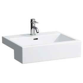 Vasque à encastrer LAUFEN Living City 55 cm avec trop-plein et 1 trou de robinet