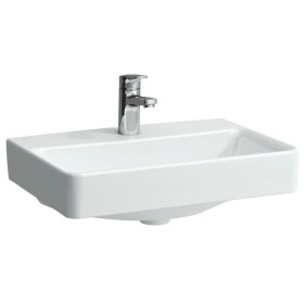 Lavabo LAUFEN PRO S Compact 55 cm avec trou de robinet, sans trop-plein