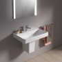 Lavabo LAUFEN PRO S Compact 55 cm avec trou pour robinet, sans trop-plein - vue détaillée