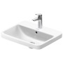 Lavabo encastrable Duravit No. 1, 54,5 cm, avec 1 trou de robinet et trop-plein - vue détaillée