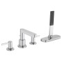 Rubinetto per vasca a 4 fori hansgrohe Finoris con scatola per tubo