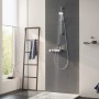 Mitigeur thermostatique de douche GROHE Grohtherm SmartControl avec ensemble de douche, 90 cm - vue détaillée
