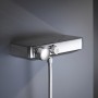 Mitigeur thermostatique de douche GROHE Grohtherm SmartControl avec ensemble de douche, 90 cm - vue technique