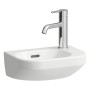 Lavabo LAUFEN LUA 36 x 25 cm, vasque à gauche avec trop-plein