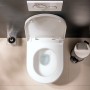 hansgrohe EluPura Originale S WC sospeso 540 AquaChannel Flush, SmartClean - vista tecnica