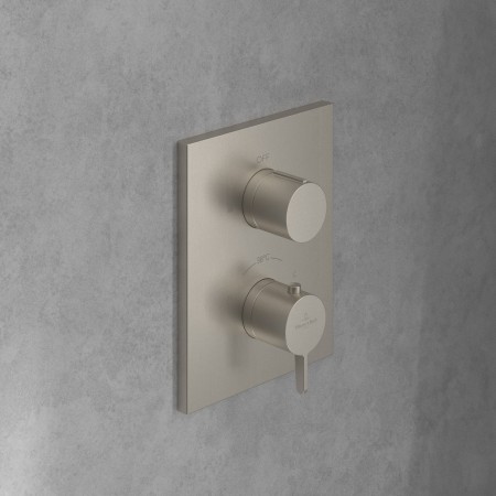 Villeroy & Boch Conum Unterputz-Thermostat mit Zweiwege-Mengenregulierung