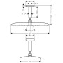 hansgrohe Raindance E Kopfbrause 360 1jet mit Deckenanschluss - Detailansicht