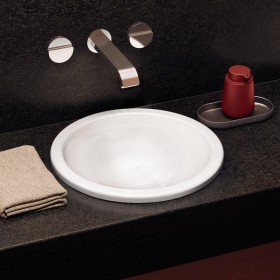 Villeroy & Boch Loop & Friends Einbauwaschbecken rund Ø 39 cm, ohne Überlauf
