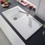 Villeroy & Boch Architectura 50 Einbauspüle, Ablaufgarnitur mit Handbetätigung, reversibel