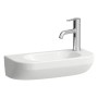 Lavabo à main LAUFEN LUA 50 x 23 cm, vasque à gauche sans trop-plein