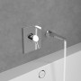 Villeroy & Boch Conum Badewannenauslauf für Wandmontage - technische Ansicht