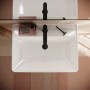 hansgrohe Xanuia Q Lavabo 650/480 avec trou de robinet et trop-plein, SmartClean - vue technique