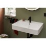 hansgrohe Xanuia Q Lavabo 650/480 avec trou de robinet et trop-plein, SmartClean - vue détaillée