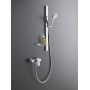 Astina doccia Duravit 80 cm, con mensola - vista dettagliata