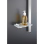 Astina doccia Duravit 80 cm, con mensola - vista tecnica