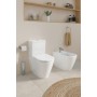 Duravit Wave Einhebel-Bidetarmatur mit Zugstangen-Ablaufgarnitur - technische Ansicht