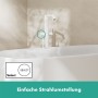 Robinet de baignoire sur pied hansgrohe Tecturis S à levier unique - photo produit