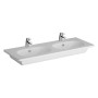 VitrA Zentrum Doppelmöbelwaschtisch 120,5 cm