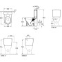 Villeroy & Boch O.novo Spülkasten für Kombination - Produktansicht