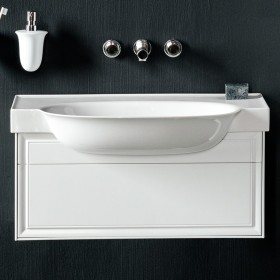 LAUFEN The New Classic Vasque de meuble 80 x 48 cm, sans trou de robinet, sans trop-plein