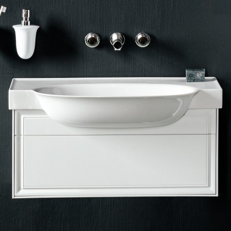 LAUFEN The New Classic Vasque de meuble 80 x 48 cm, sans trou de robinet, sans trop-plein