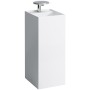 Vasque LAUFEN Kartell 37,5 x 43,5 cm, sur pied avec 1 trou de robinet