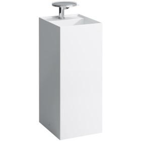 Vasque LAUFEN Kartell 37,5 x 43,5 cm, sur pied avec 1 trou de robinet