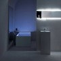 Vasque LAUFEN Kartell 37,5 x 43,5 cm, sur pied avec 1 trou de robinet - photo produit
