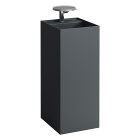 Lavabo LAUFEN Kartell 37,5 x 43,5 cm, sur pied avec 1 trou de robinet