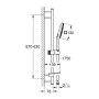 GROHE SmartActive Brausestangenset, 3 Strahlarten, Brausestange 60 cm - Detailansicht