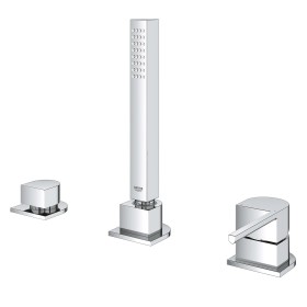 Combinaison de baignoire monocommande 3 trous GROHE Plus