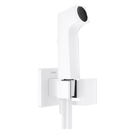 Douchette hansgrohe Bidette 1jet E EcoSmart+ avec support de douche et tuyau de douche 125 cm