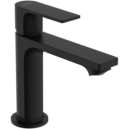 Robinet de lavabo monocommande hansgrohe Rebris E 110 CoolStart avec vidage à tirette