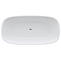 Vasca da bagno ovale autoportante LAUFEN INO 170 x 75 cm - vista tecnica