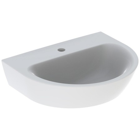 Lavabo Geberit Renova 55 x 45 cm avec trou pour robinet sans trop-plein