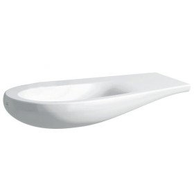 Vasque encastrable LAUFEN Alessi 90 x 50 cm, sans trou de robinet, avec étagère à droite