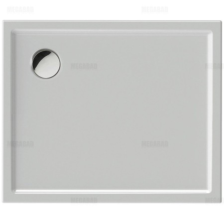 Receveur de douche rectangulaire Duravit Starck Slimline 90 x 75 cm avec revêtement antidérapant