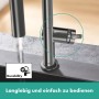 hansgrohe Talis M54 Miscelatore monocomando per cucina 210, doccetta estraibile, 2 getti, sBox