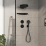 hansgrohe ShowerSelect Comfort S Rubinetto da incasso per 3 consumatori - vista tecnica